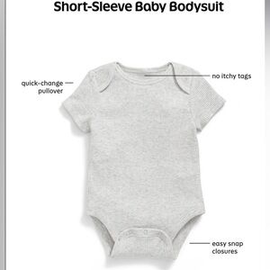 Kids-Baby Gap gray ribbed onesie and pants set- (3-6) months